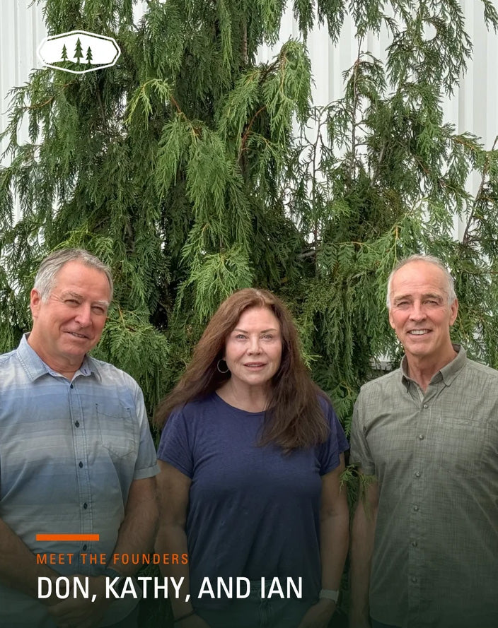 Founders Don, Kathy, and Ian