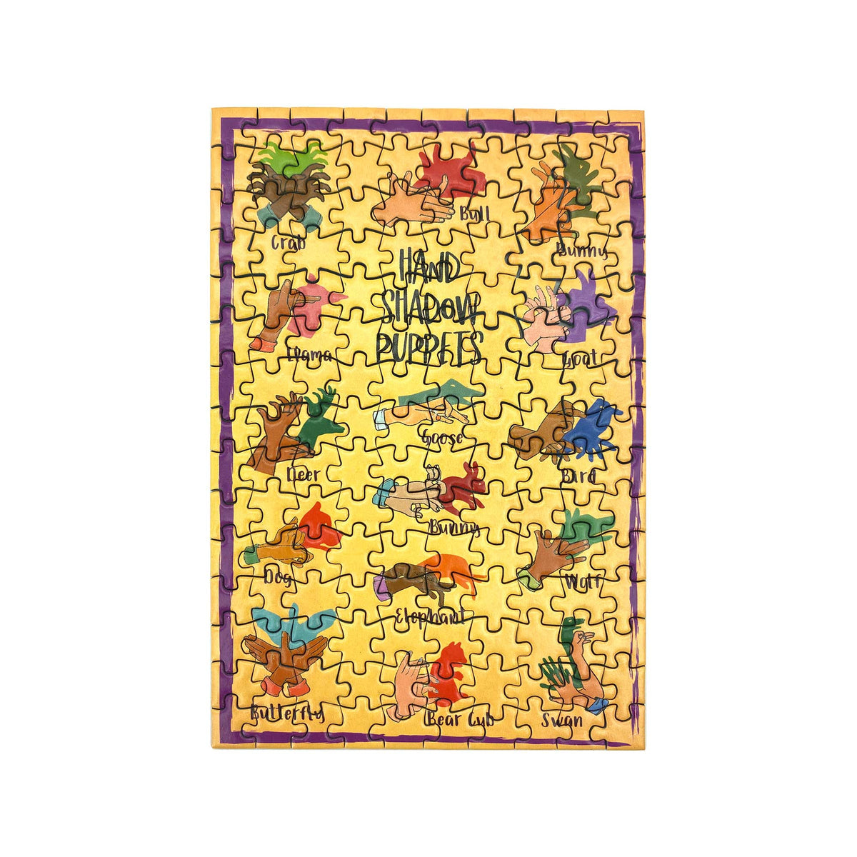Hand Shadow Puppets Mini Puzzle