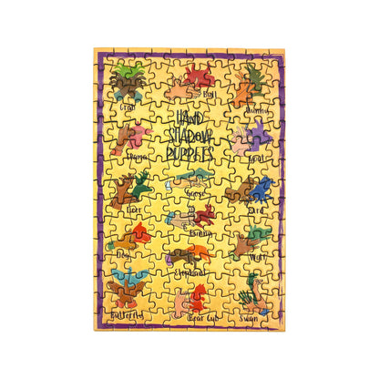 Hand Shadow Puppets Mini Puzzle