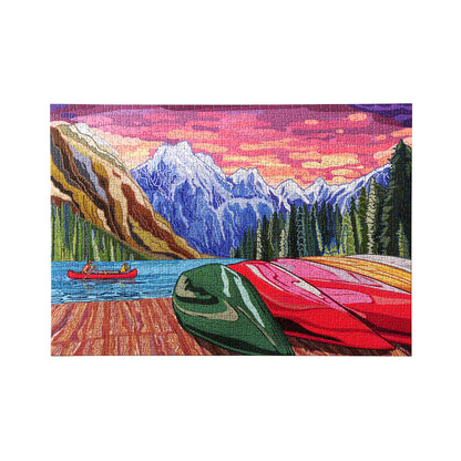 Sunset Paddle 1000 Piece Puzzle