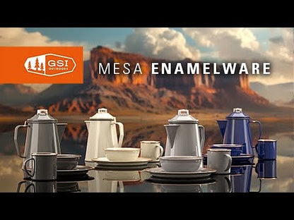 Mesa 2 qt. Enamelware Percolator Coffee Pot