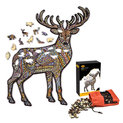 Whitetail Deer Wood Puzzle