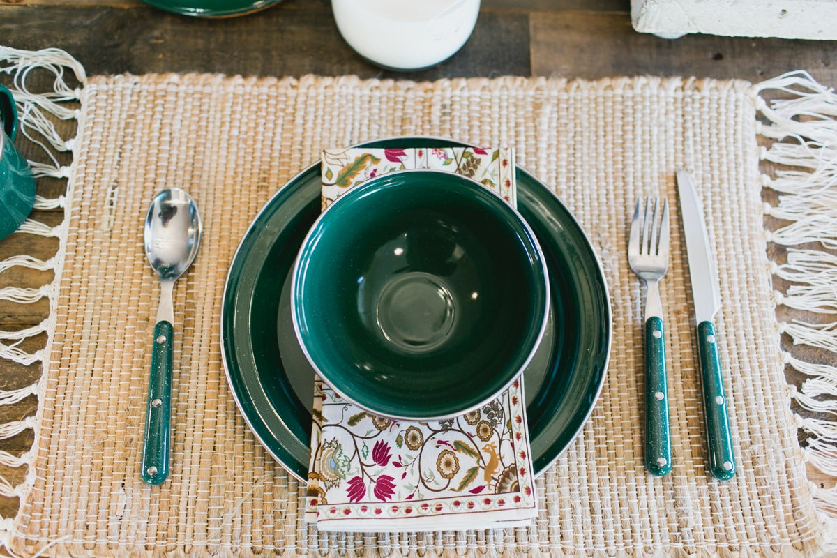Pioneer Enamelware Cutlery Set