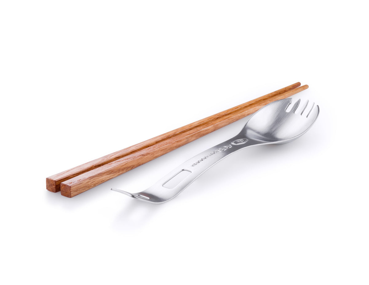 Glacier Stainless Spork + Bastoncini