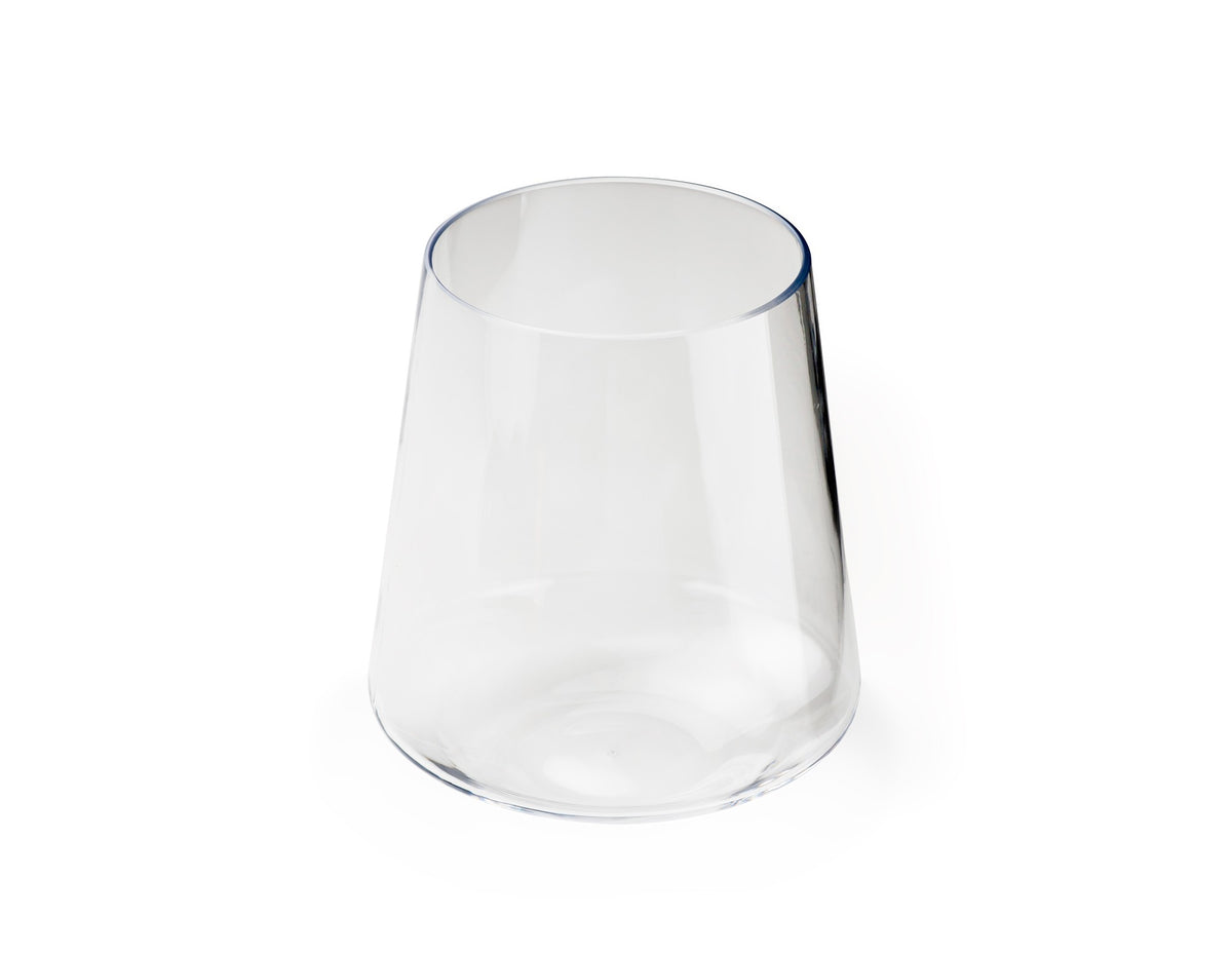 Bicchiere da vino bianco senza stelo