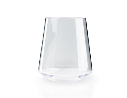 Bicchiere da vino bianco senza stelo