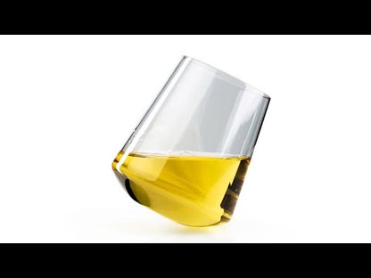 Bicchiere da vino bianco senza stelo